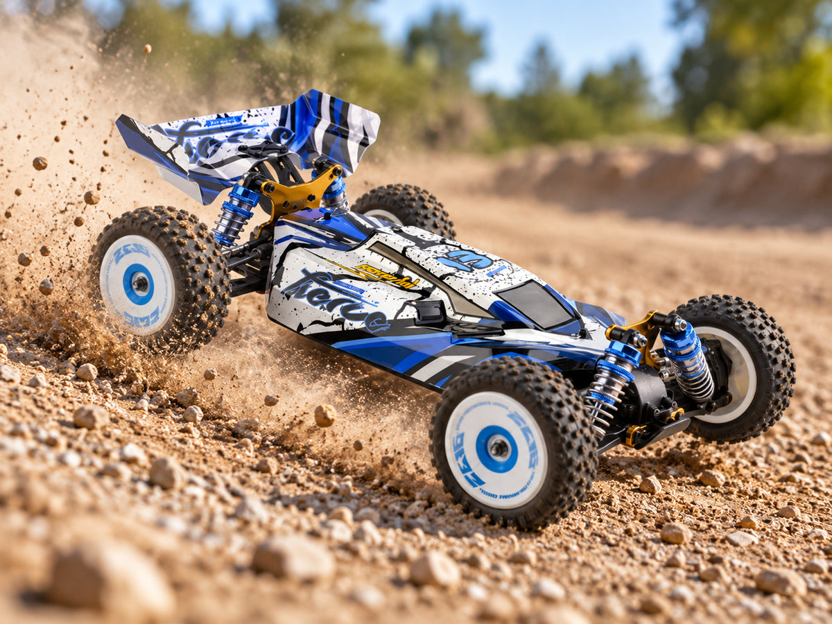 WLtoys 124017 1/12 Brushless RC Buggy (75 km/h) + Free Crash Kit