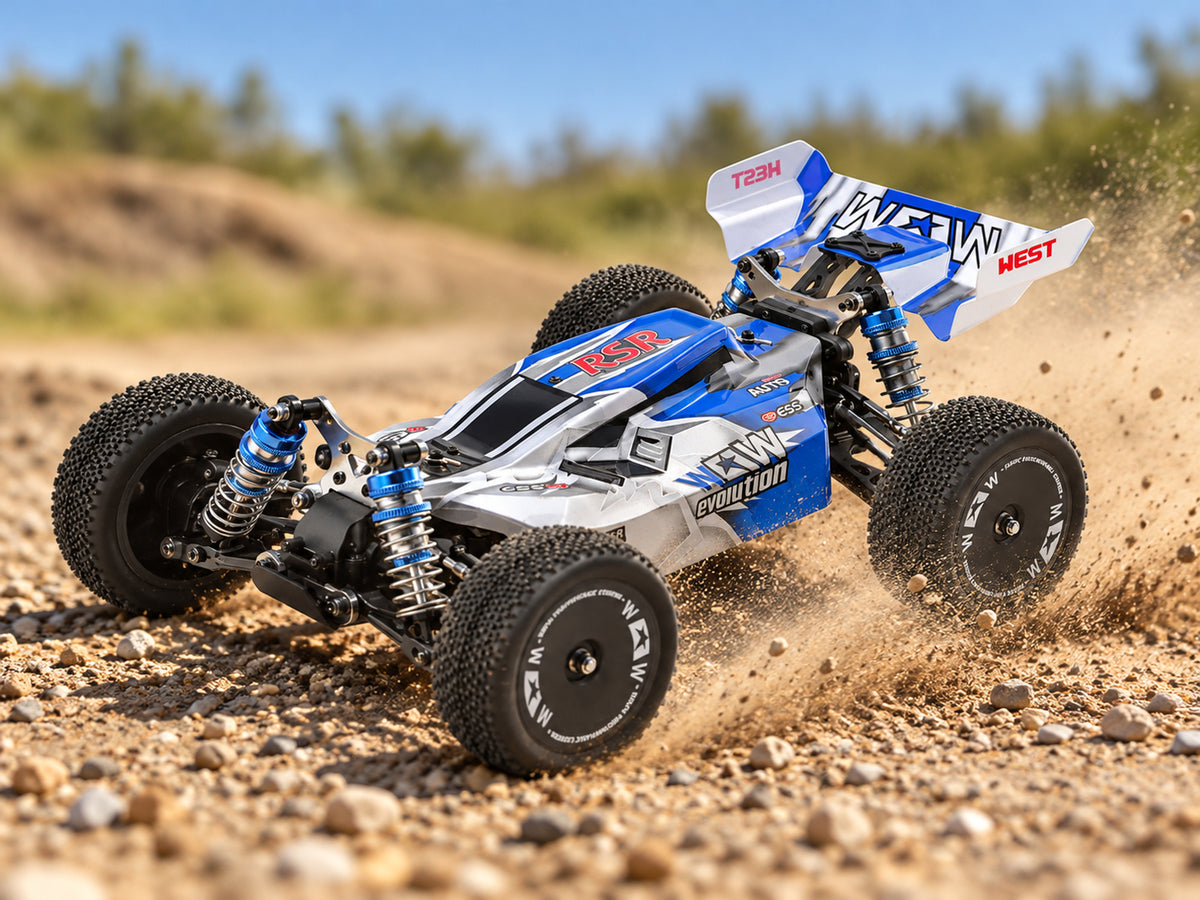 WLtoys 144011 1/14 RC Buggy (up to 43 mph) + Free Crash Kit